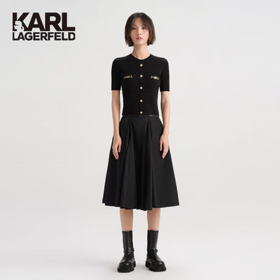 KarlLagerfeld夏季毛针织衫