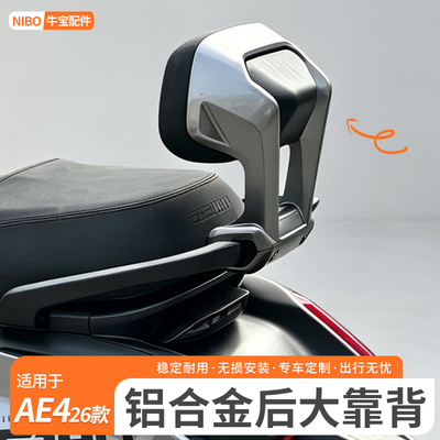 极核新款AE4铝合金电动车靠背