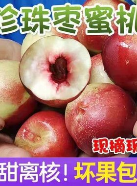 正宗山东蒙阴珍珠枣油桃新鲜水果现摘现发纯甜