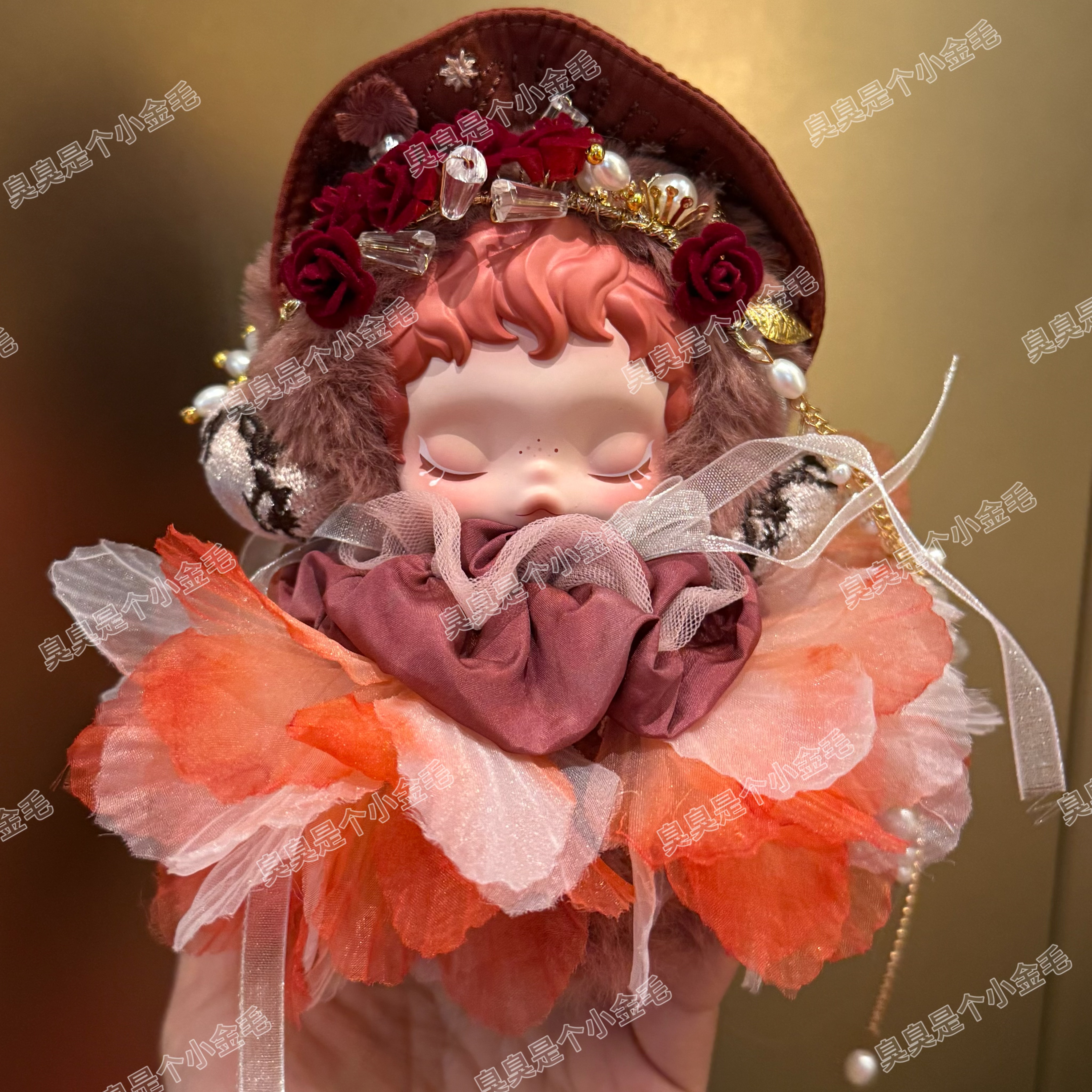 原创手作sp光织园裙子绽染娃衣衣服娃衣套装乐章搪胶衣服超萌新款