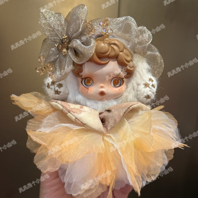 原创卓痕娃衣sp搪胶系列光织园衣服套装花朵裙子玩偶可爱卡通娃衣