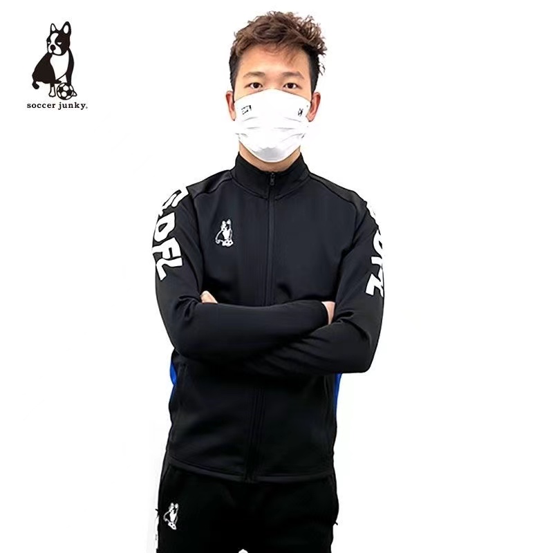 soccerjunky足球狗 长袖足球服成人训练外套出场服针织夹克运动服