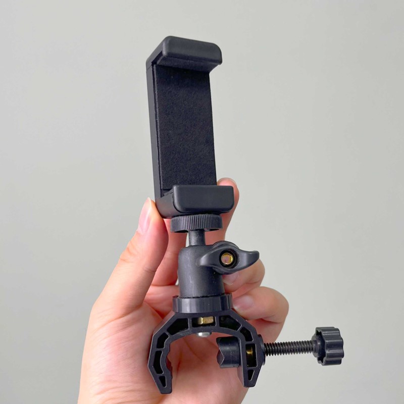 夹式手机夹直播支架增机位夹子三脚架扩展夹麦克风支架夹手机配件