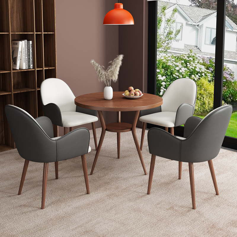 商务接待小圆桌会客洽谈桌椅