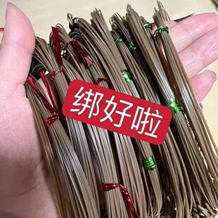 户外枯草色鱼线备用圈0.8加粗棕色定型不反光耐磨散装硬质鱼线