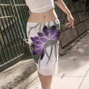 long mesh skirt度假风高腰包臀显瘦半身裙中长裙 style Vacation