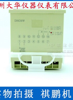 温州大华DHC6W-K PT0~399/99.9 数显温度表 用于温度监测显示器