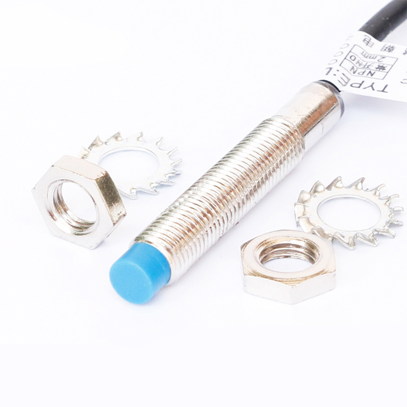 M10接近开关传感器LJ10A3-2-Z/BX直流三线NPN PNP常开常闭12V 24V