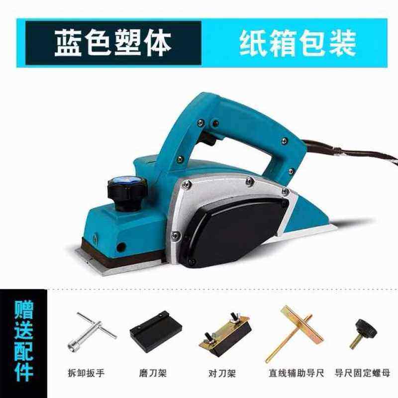 电刨子家用小型手提台式电动刨压刨机多功能木工刨木工电动工具