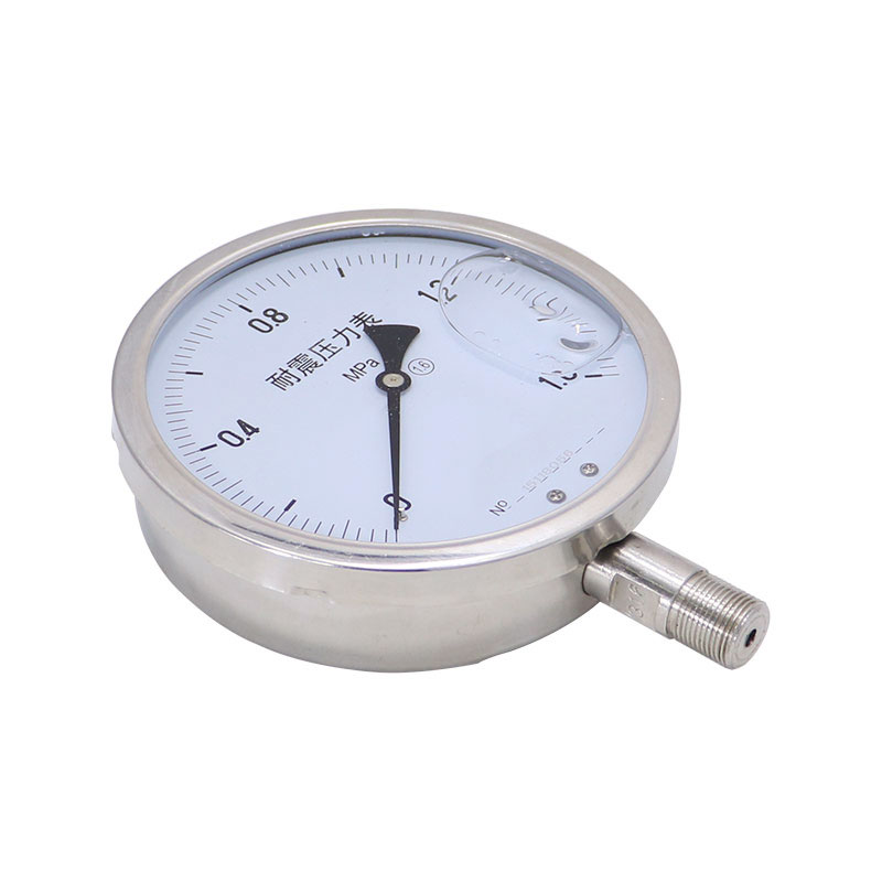 不锈钢耐震压力表YN150BF 径向 油压液压水压MPa标准螺纹M20*1.5