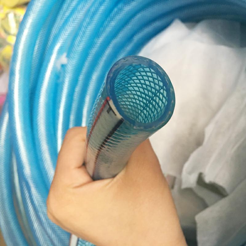 PVC水管软管家用4分6分1寸防冻洗车塑料浇水管蛇皮管花园管包纱管图片