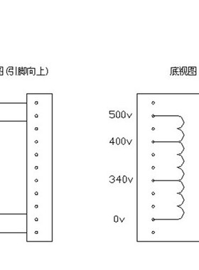 逆变器,用EC49变压器600W高频变压器12V升压340V,400V,500V大功率