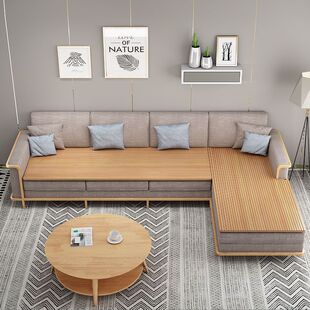 楠竹客厅沙发垫硬座夏季凉席中式坐垫硬板床垫护腰护颈贵妃位定制