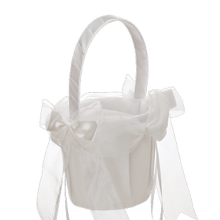 结婚花童撒花篮户外婚礼手提花篮放花瓣戒指婚庆节日晚会舞蹈篮子