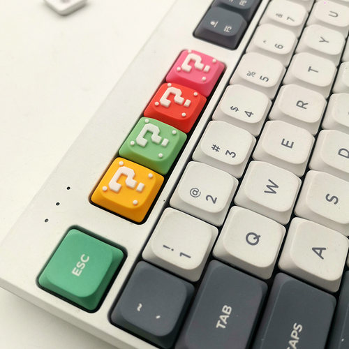 KT机械键帽矮轴十字键帽个性树脂