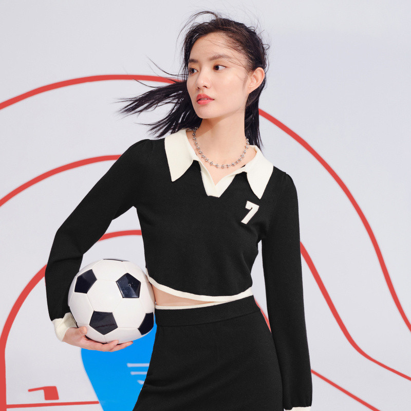 【美美哒专享】秋水伊人元气套装2022年冬季织衫半身裙两件套7835高性价比高么？
