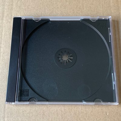 高质量 单碟 1CD CD盒子 空盒 黑底单碟盒