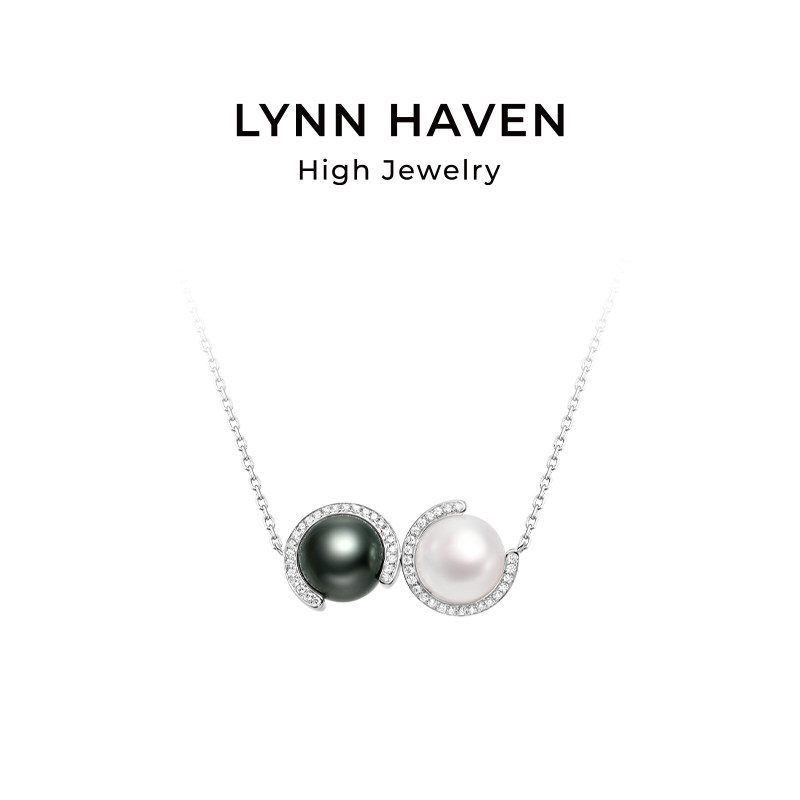 【罗一舟同款】LynnHaven麟玟SKY平行宇宙Akoya大溪地黑珍珠项链