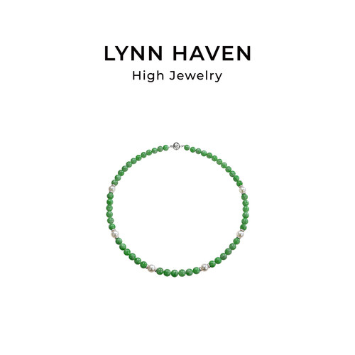 LynnHaven麟玟翡翠圆舞Akoya串珠