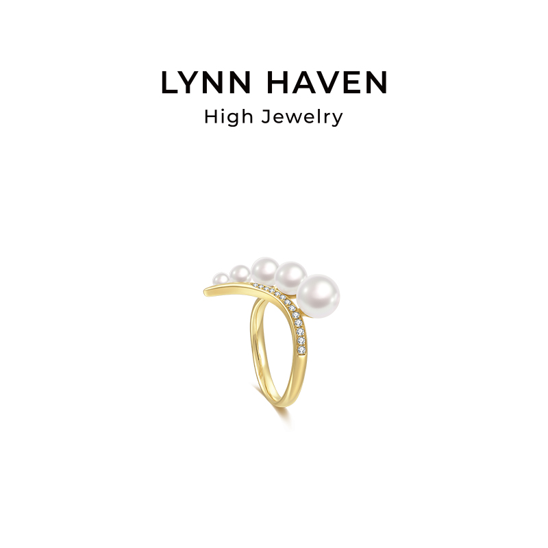 LynnHaven麟玟Akoya珍珠戒指