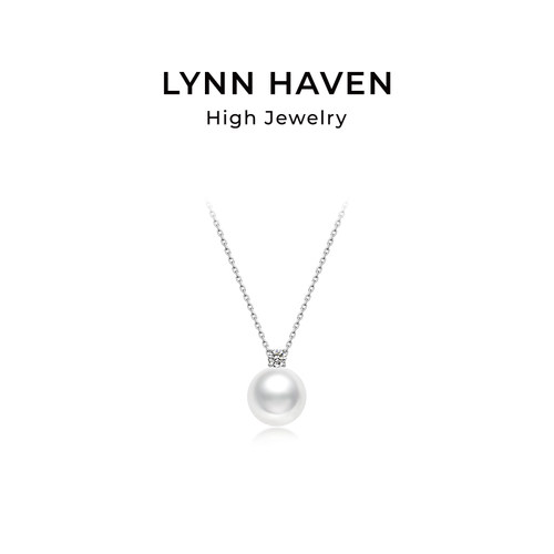 LynnHaven澳白海水珍珠18K金项链