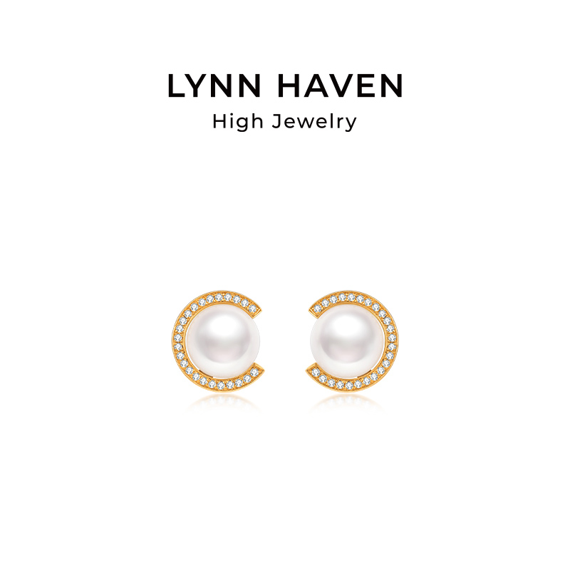 LynnHaven麟玟Akoya珍珠耳饰