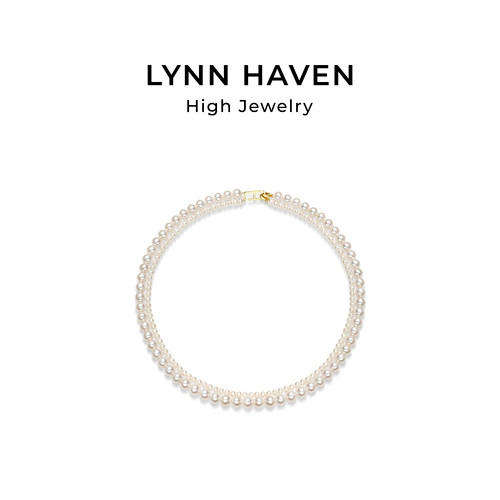 LynnHaven麟玟淡水珍珠18K金串珠