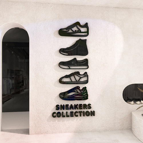 伍佰会店铺装饰3d立体