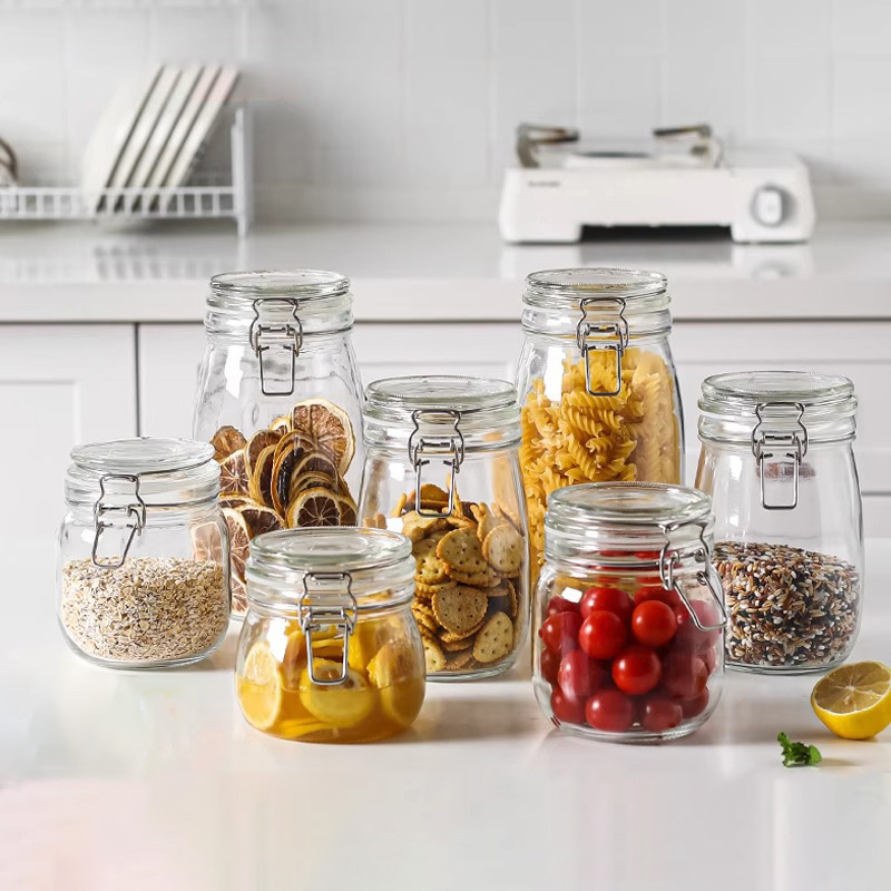 玻璃密封罐食品级果酱瓶