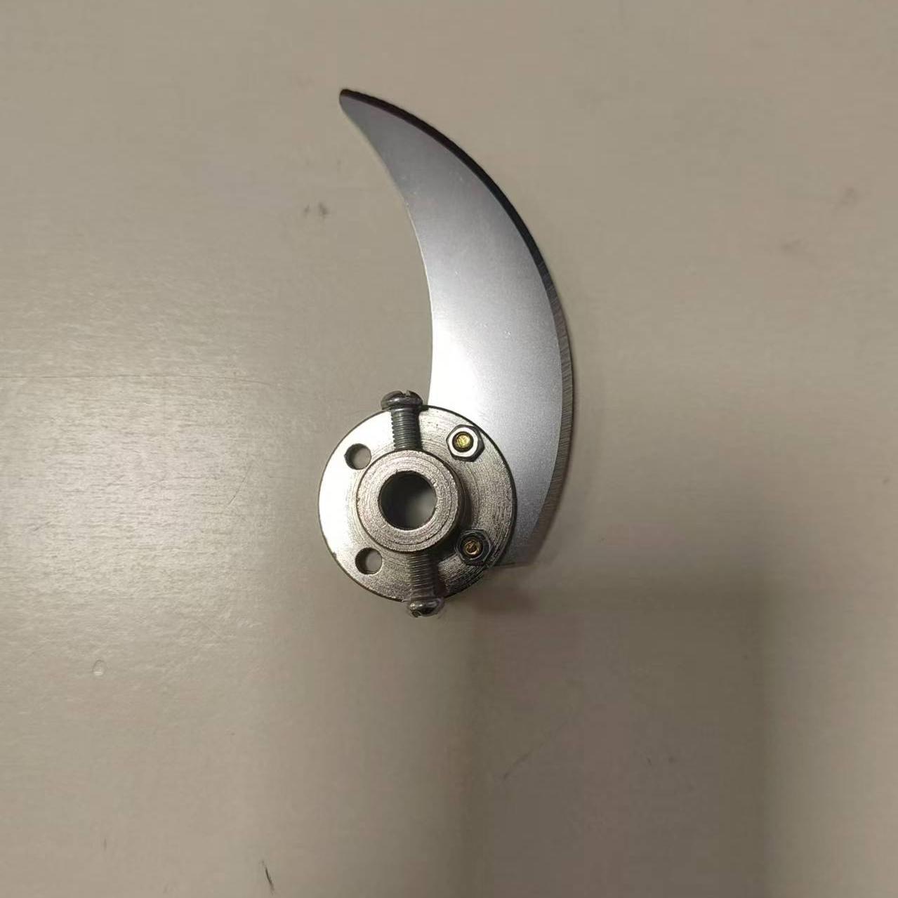 小厨仙新款直管切断机原厂配件刀片膨化机直筒切断机专用弯型刀片