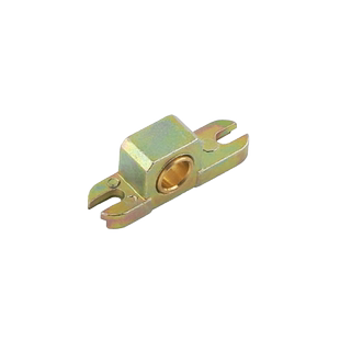 固钛地弹簧玻璃门夹头配件地锁芯上下曲夹头一字夹盖板面板通用型