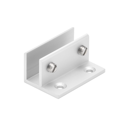 固钛玻璃免打孔固定夹隔断角码