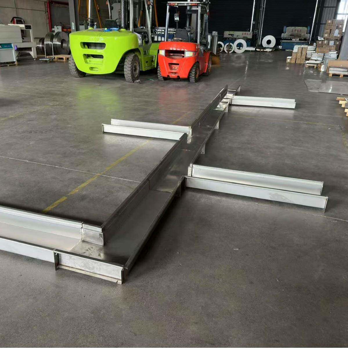 厨房不锈钢地沟槽组合201厨房排水槽不锈钢304水沟槽加盖板组合