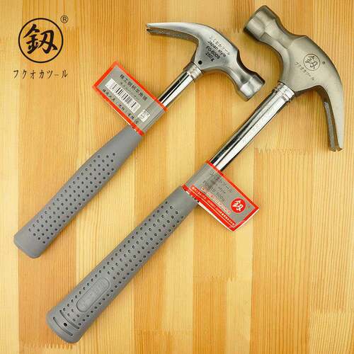 福冈工具羊角锤铁锤子五金家用木工装修锤榔头一体起钉锤FO-6010