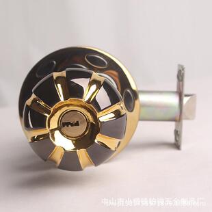 现代简约锌合金球形锁入室门锁房门卫生间木门不锈钢门铝合金门锁