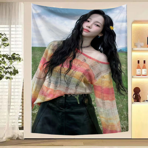 karina柳智敏周边背景布