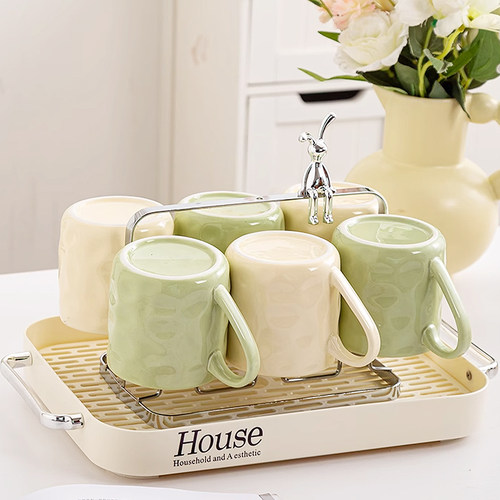 奶油风高颜值水具套装