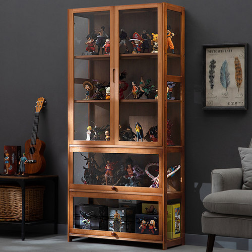 天之鸿竹手办展示柜乐高亚克力陈