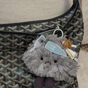 英国Jellycat暴风云巴塞罗熊小狗手袋挂饰毛绒玩具包包挂件钥匙扣