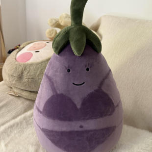 英国正版Jellycat活泼茄子蔬菜水果葡萄番茄安抚毛绒玩偶玩具公仔