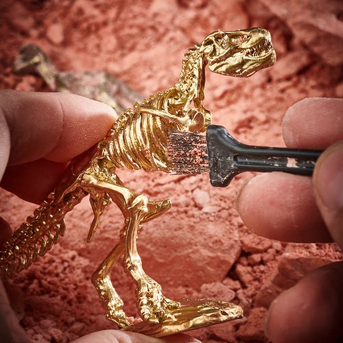 全鹿恐龙化石考古挖掘盲盒