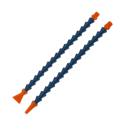 2分冷却管机床塑料弯曲水管蛇形管1/4油管喷水调节喷嘴竹节万向管