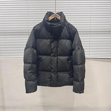 男装冬季新款钢印面包服加厚羽绒服白鸭绒立领羽绒服潮B1ACE4448