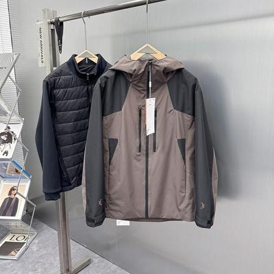 冲锋衣三合一连帽羽绒服外套