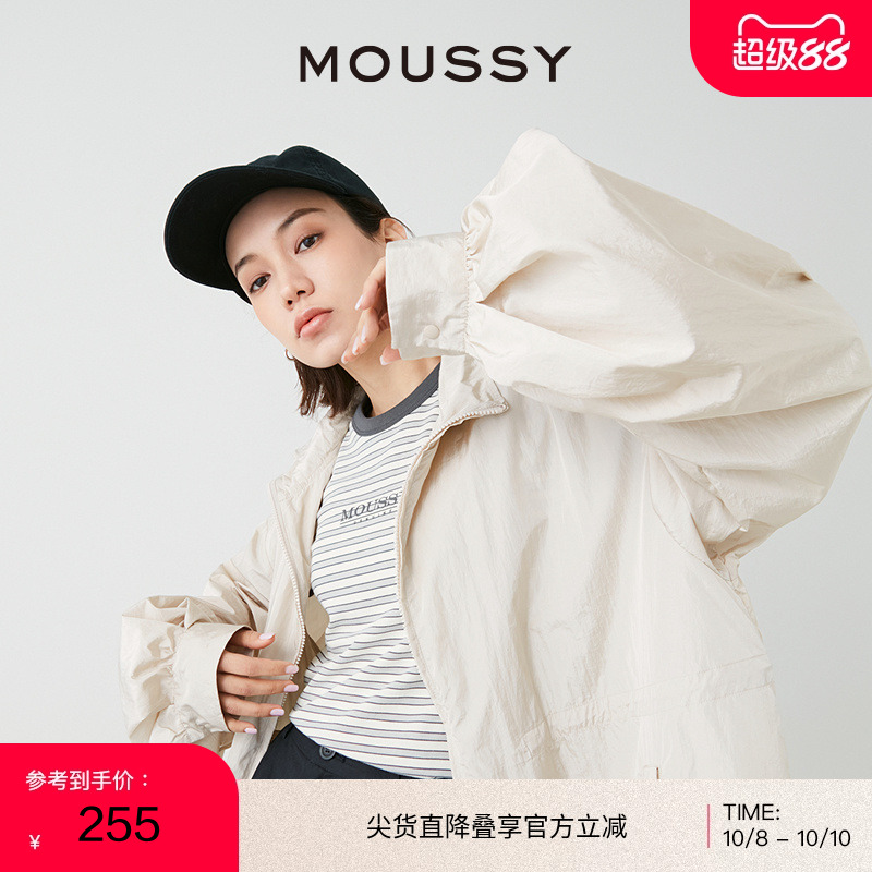 MOUSSY户外风OVERSIZE夹克外套
