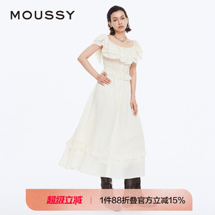 海边度假风连衣裙028HSZ30 春季 明星同款 1641 MOUSSY