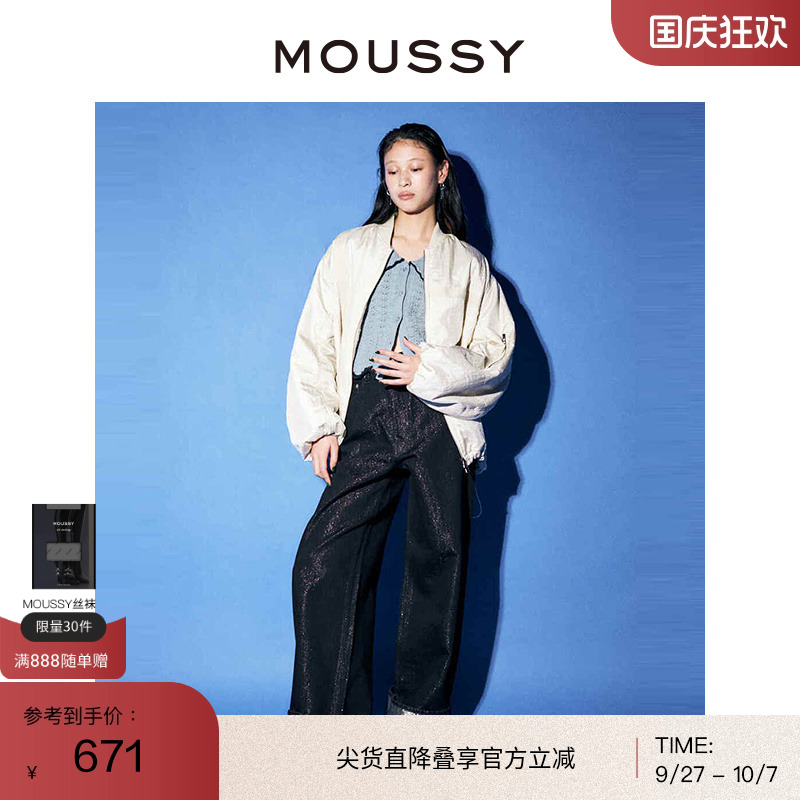 MOUSSY日系Bomber飞行员夹克外套