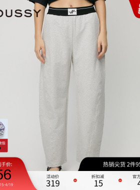 moussy x studiowear 春季美式运动卫裤女028HAA80-2211