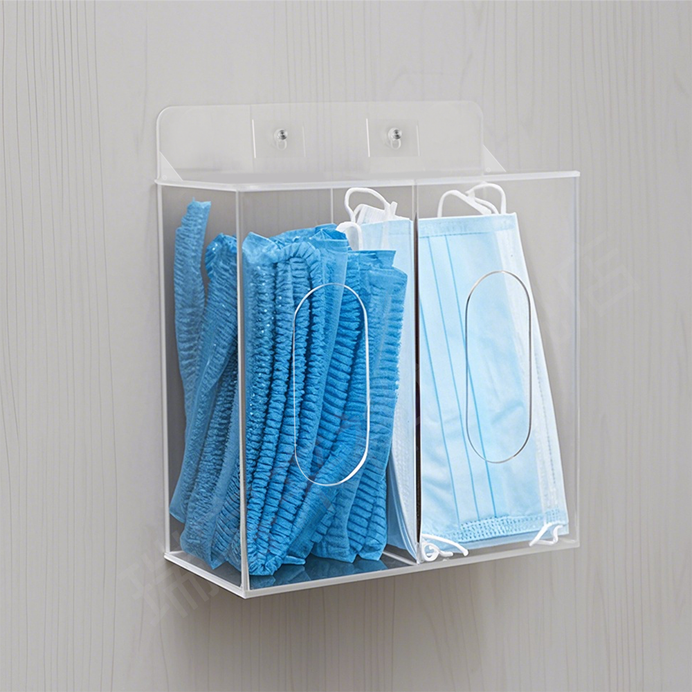 家用帽子鞋套一次性乳胶手套口罩收纳盒免打孔挂墙分类透明亚克力,收纳整理,其他收纳盒,淘宝优惠券,粉丝福利购,淘宝优惠卷