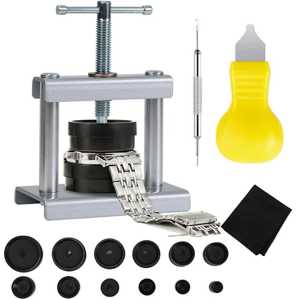 修表工具手表压盖机钟表维修压后盖换电池石英表机械表